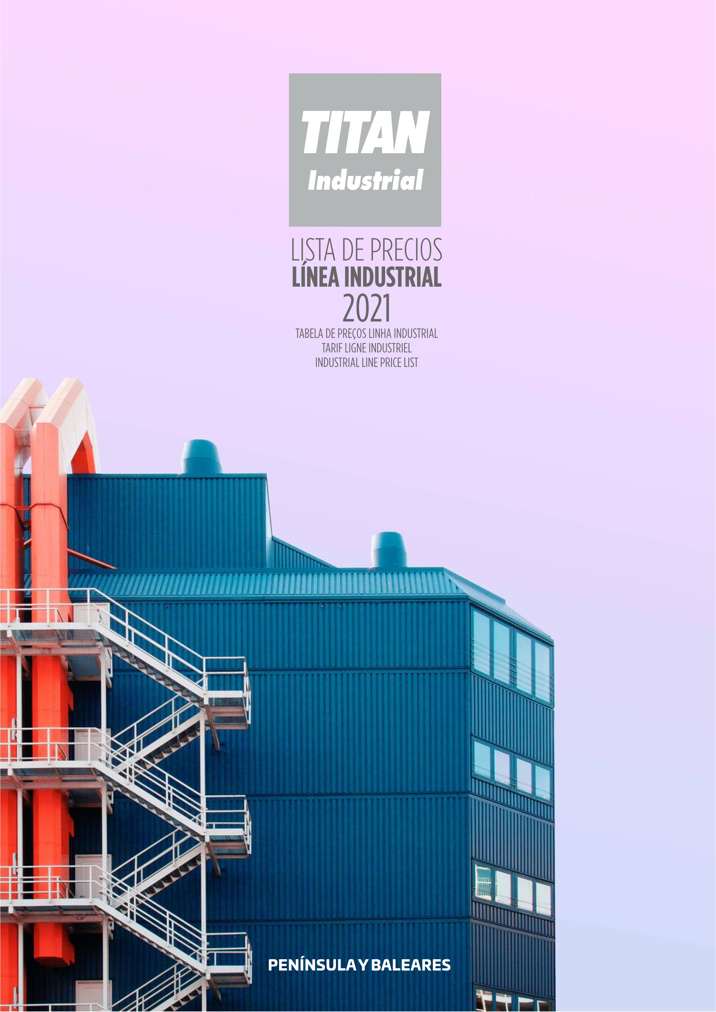 Tarifa Titan industria 2021